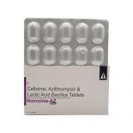 Cefixime Azithromycin & Lactic Acid Bacilus Tablets