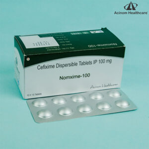 Cefixime Dispersible tablets IP 100 Mg