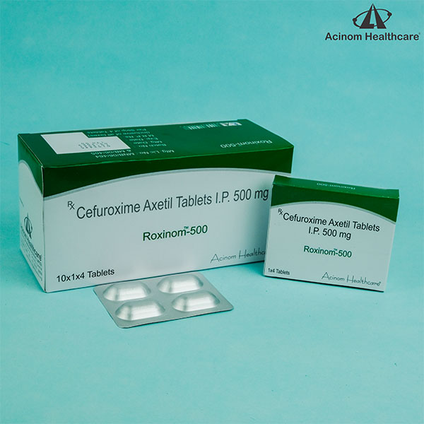Cefuroxime Axetil Tablets IP 500mg