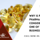 Why is pcd pharma considered as one of the best business options