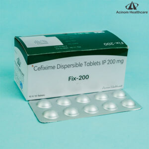 Cefixime Dispersible Tablets IP 200 mg