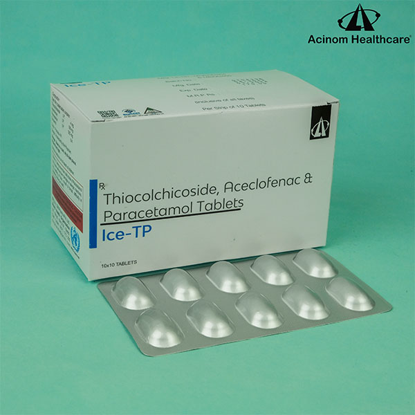 Thiocolchicoside, Aceclofenac & Paracetamol Tablets