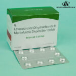 Levocetirizine Dihydrochloride & Montelukast Dispersible Tablets