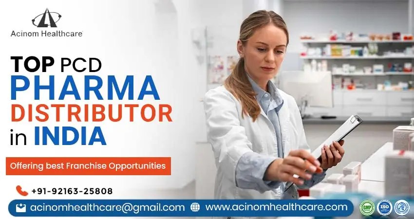 Top PCD Pharma Franchise Distributor in India